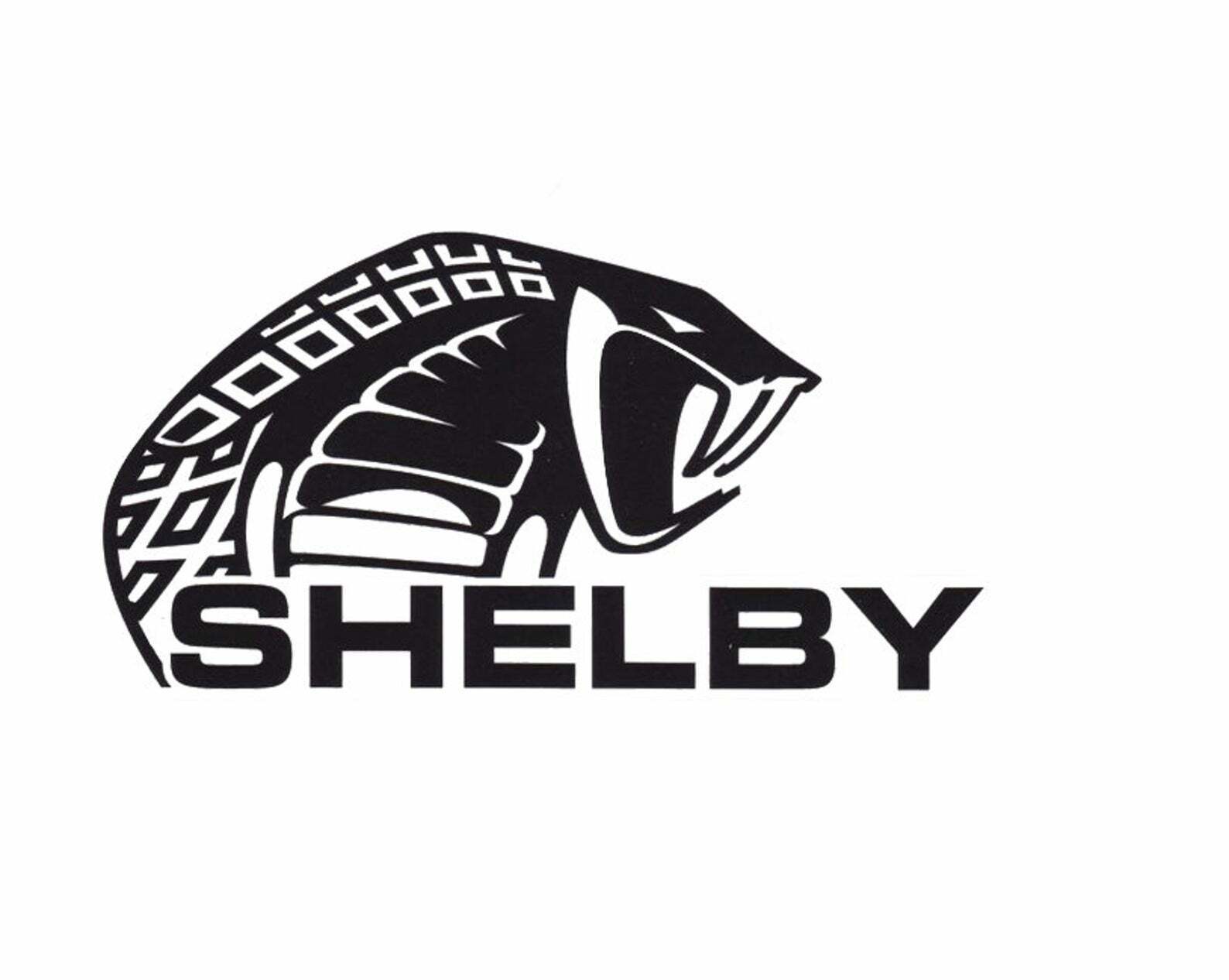 Vinyl Decal- Fits Ford Shelby Racing (Pick Size & Color) Car Truck Sticker