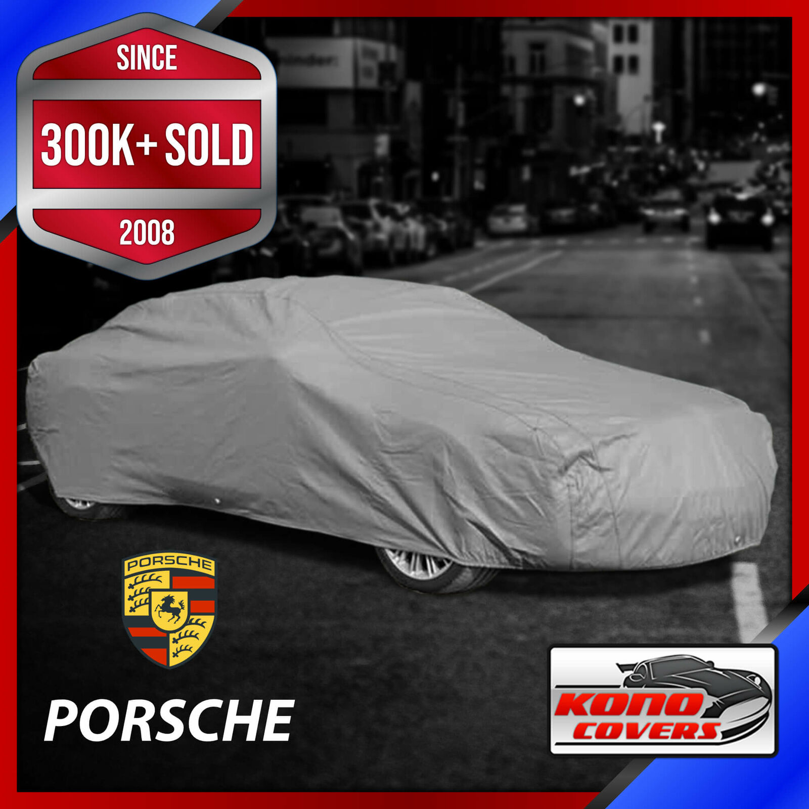 PORSCHE [OUTDOOR] CAR COVER ?All Weather ?Waterproof ?Full Body ?CUSTOM?FIT
