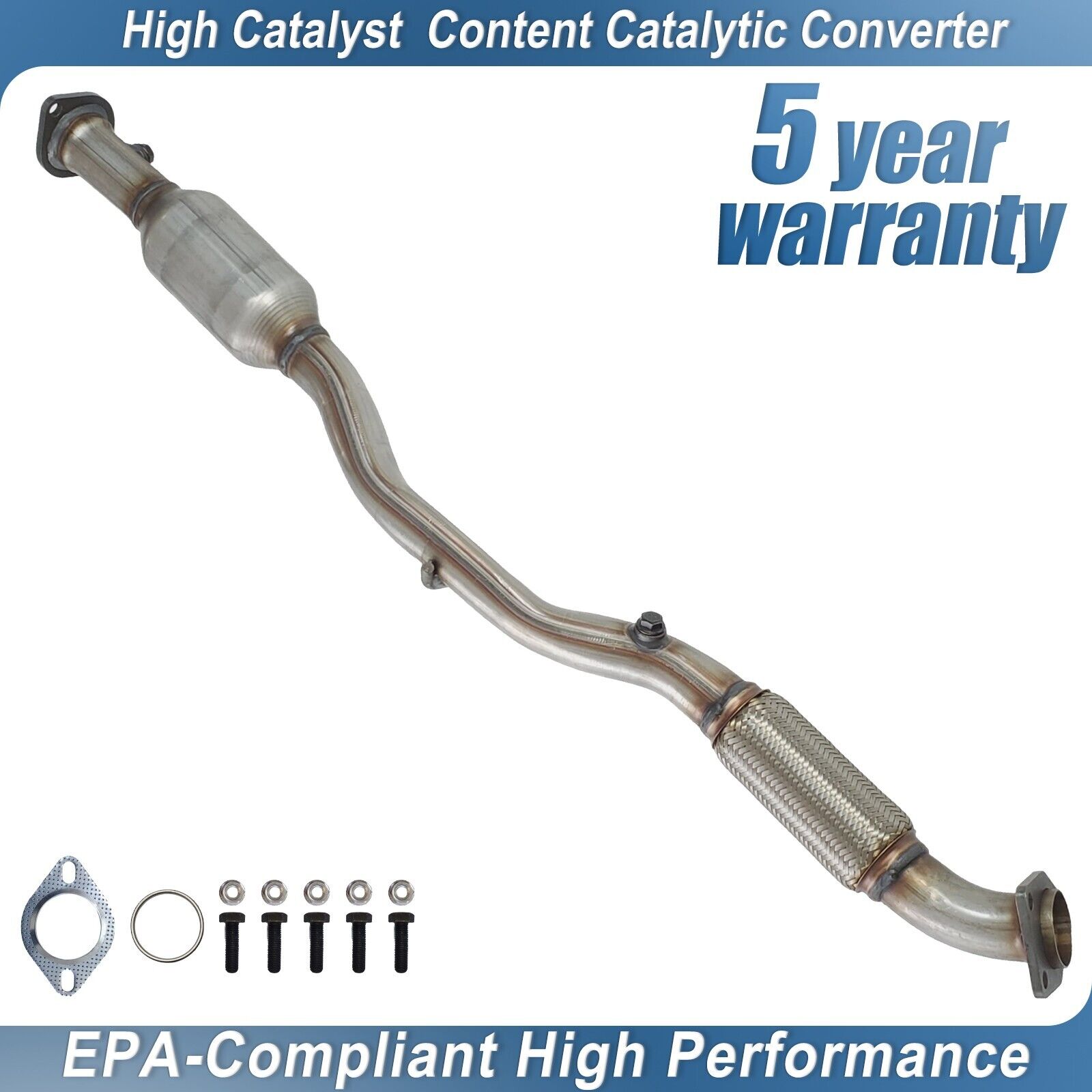 FIts Nissan Altima 2.5L Flex Pipe Catalytic Converter 2007-2018 STAINLESS