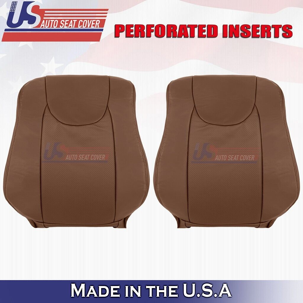 2013 2014 2015 For Lexus RX350 Driver& Passenger Tops Perf Leather Cover Saddle