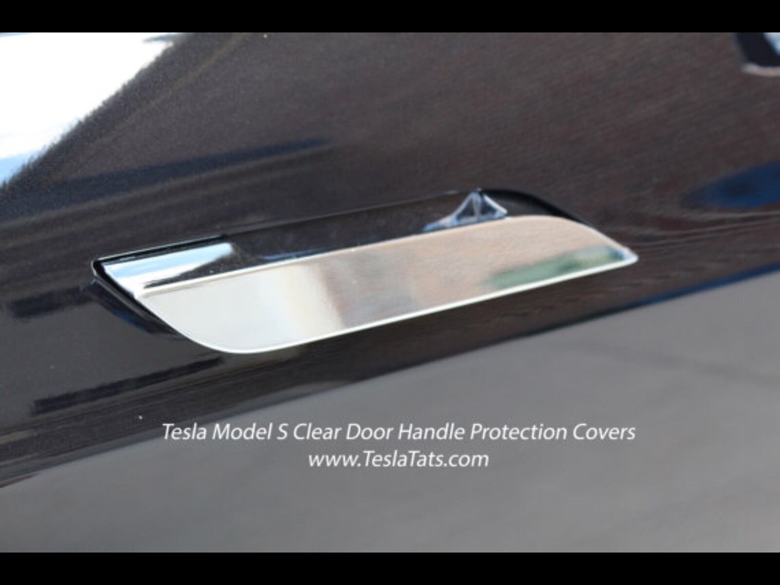 Tesla Model S Clear Door Handle Protection Covers (Set of 4)