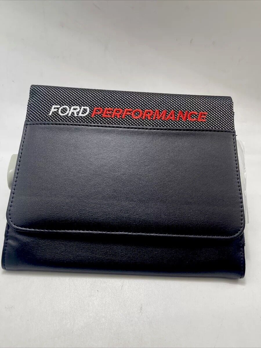 Ford Performance Leather Owners Manual Case Portfolio OEM