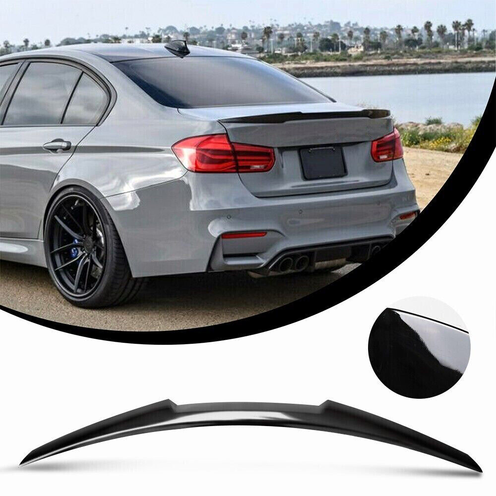 Rear Trunk Spoiler Wing For 2007-2013 BMW E92 Coupe 335i 328i M3 Gloss Black