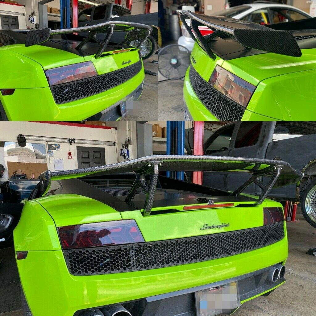 For Lamborghini Gallardo SV-Style LP550-LP570 Carbon Rear GT Spoiler Trunk Wing