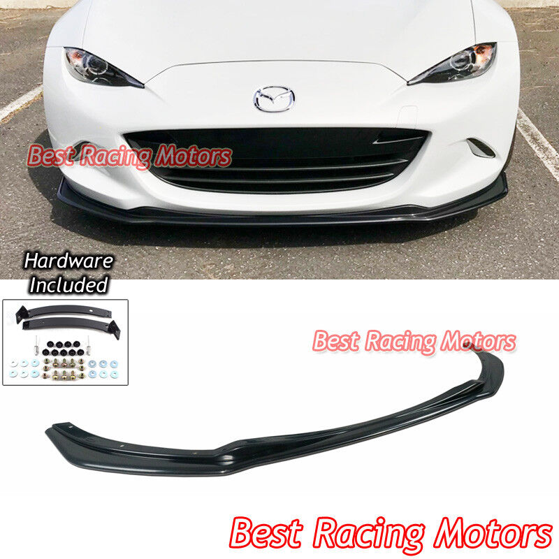For 2016-2024 Mazda Miata MX-5 ND ND2 ND3 MP Style Front Bumper Lip (ABS)
