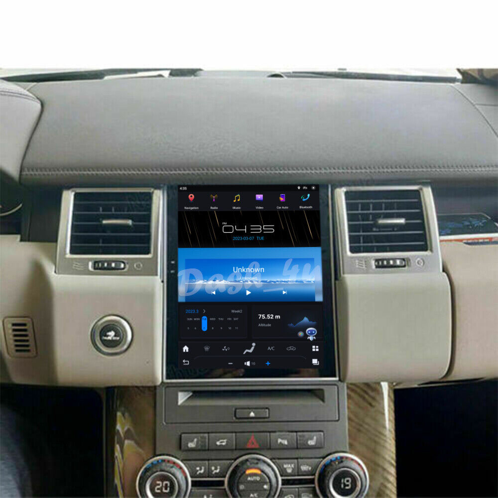 Android 11 Tesla Radio Screen Stereo For Land Rover Range Rover Sport 2009-2013