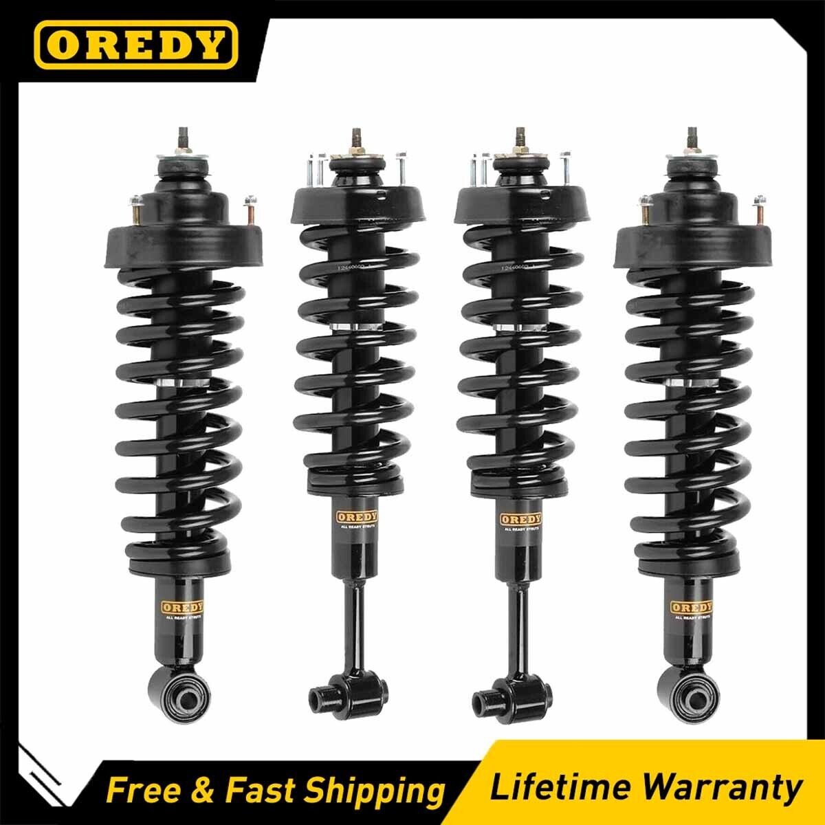 2x Front + 2x Rear Struts for 2004 2005 Ford Explorer Mercury Mountaineer