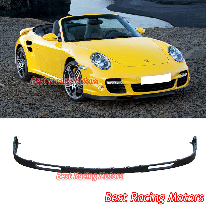 For 2007-2013 Porsche 911 Turbo OE Style Front Bumper Lip (Urethane)