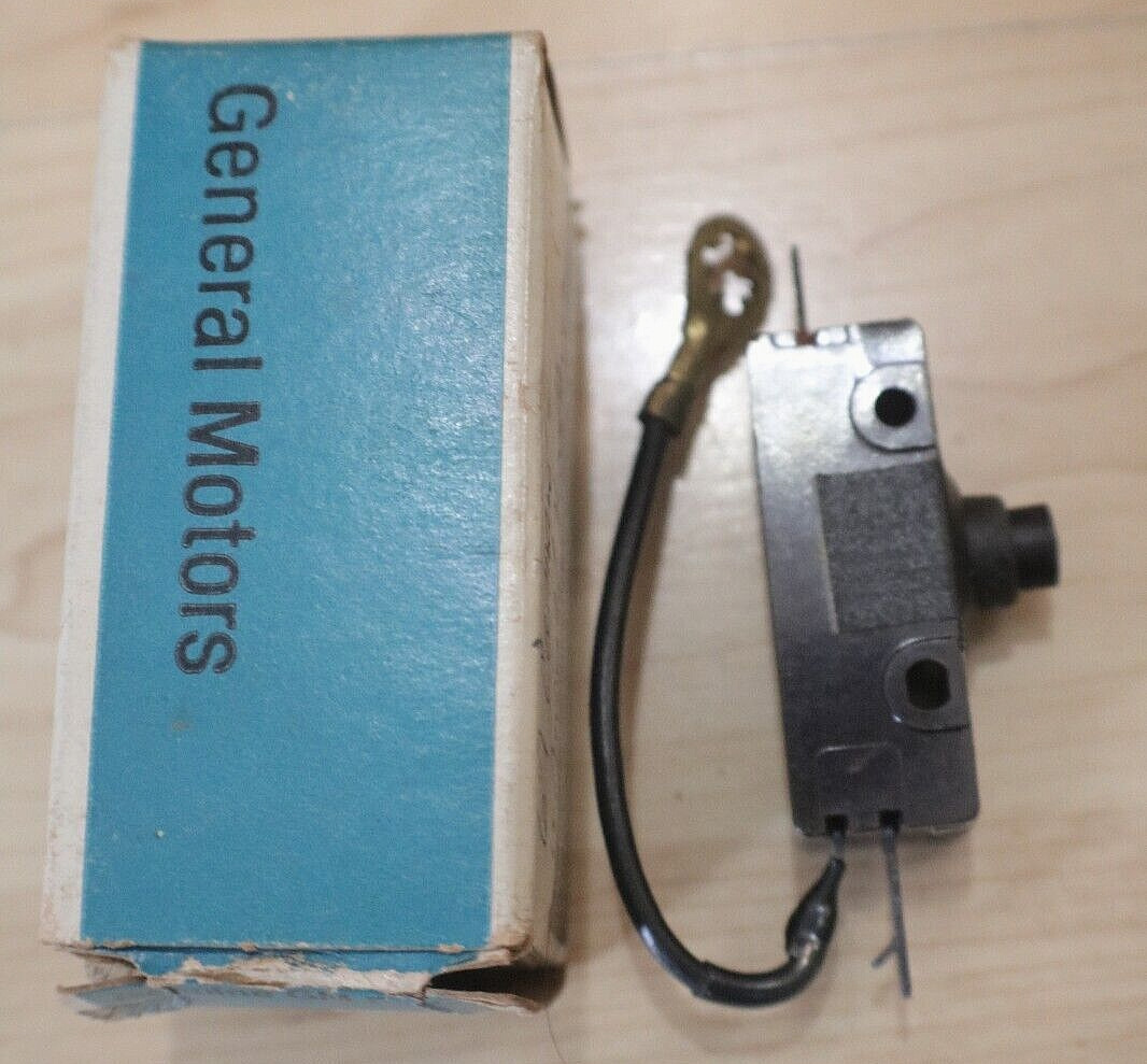 1967 chevy camaro headlight limit switch 3906179 concealed rs NOS