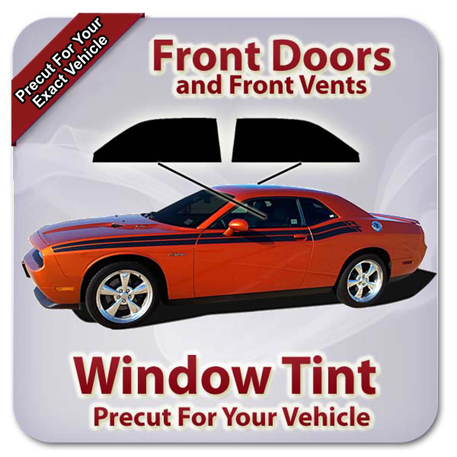 Precut Window Tint For Chevy Corvette 1978-1982 (Front Doors)