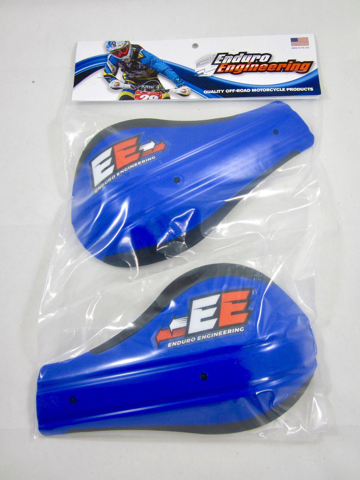 Enduro Engineering Evolution II EVO 2 Blue Plastic Roost Deflector Handguards