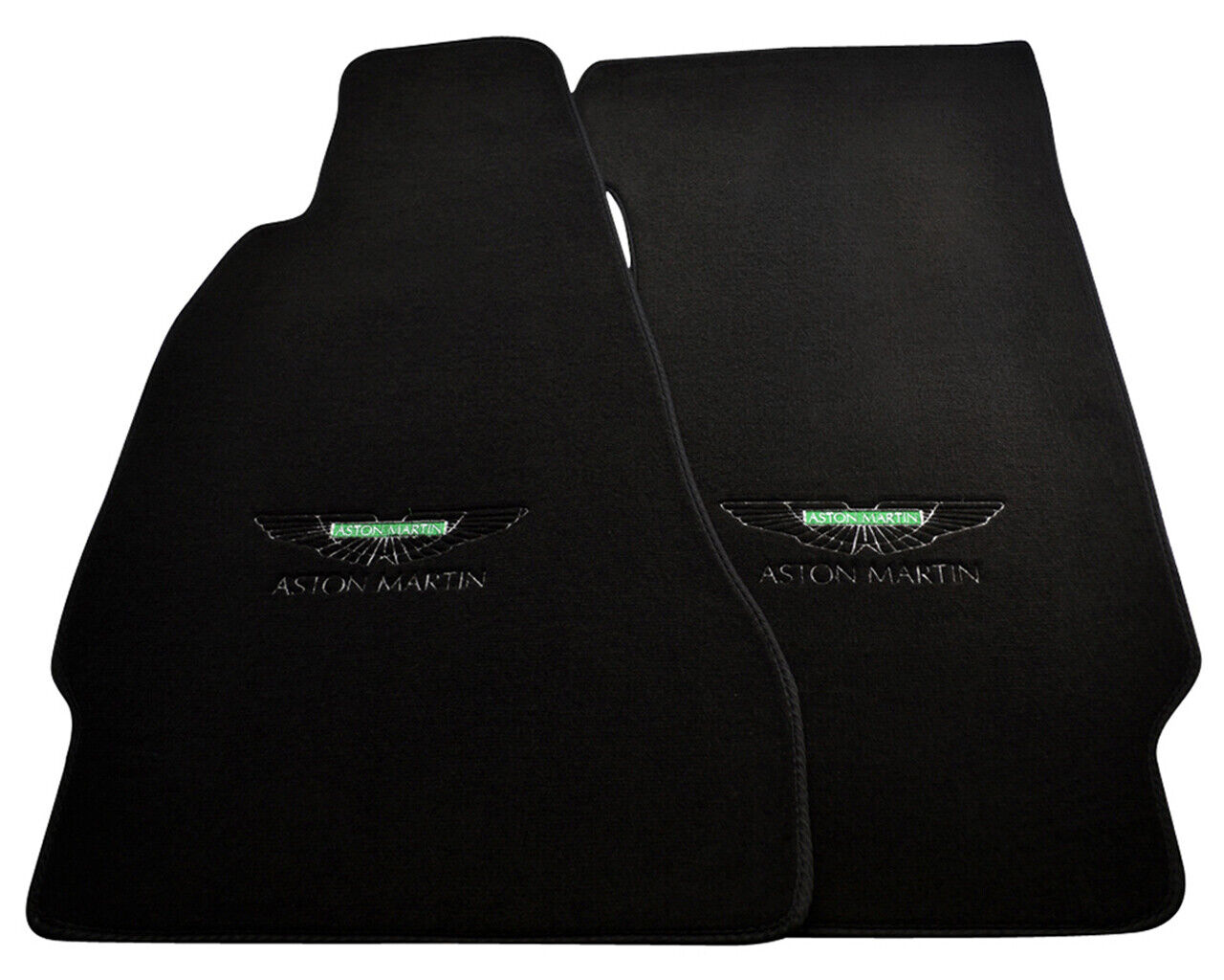 Floor Mats For Aston Martin Vanquish Black Carpets With Aston Martin Emblem NEW 