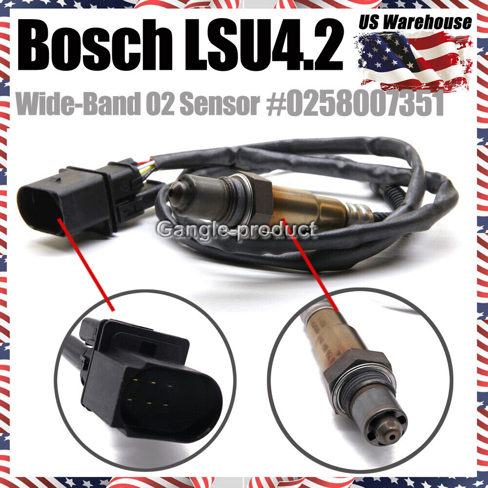 5-Wire Wide-Band O2 Oxygen Sensor AFR Upstream for Innovate A/F gage