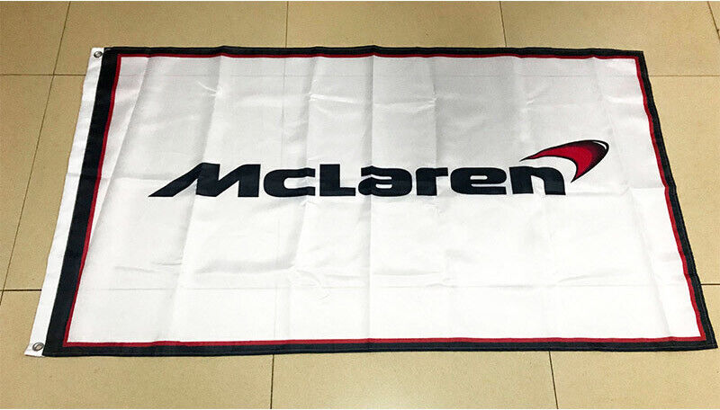 McLaren F1 Racing Automotive Formula One Car Flag banner 3x5ft Motorsport Logo