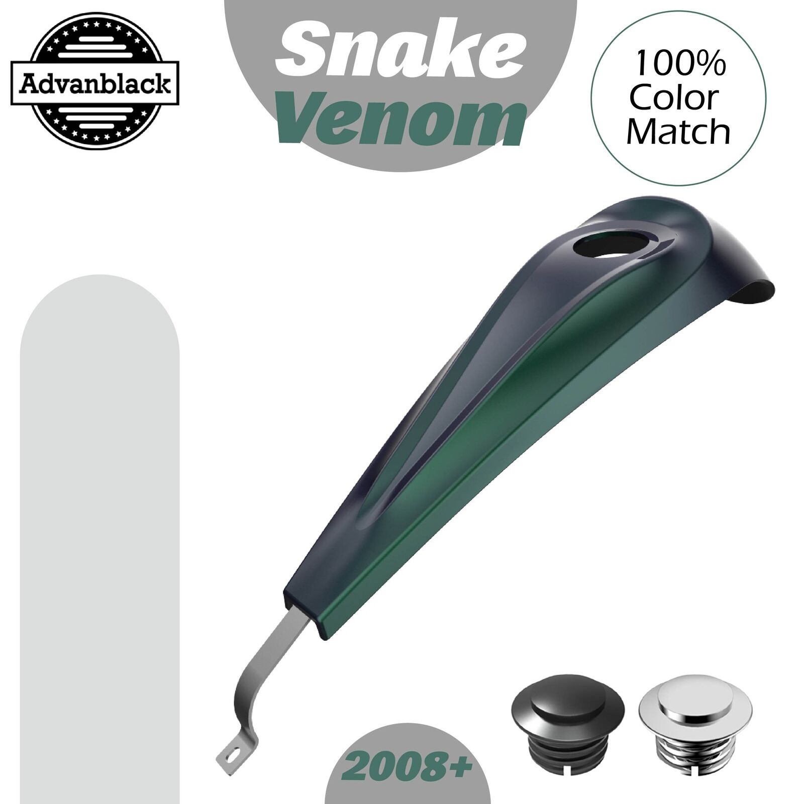 Snake Venom Low-Profile Tank Dash Console For Harley Street Road Glide 08+