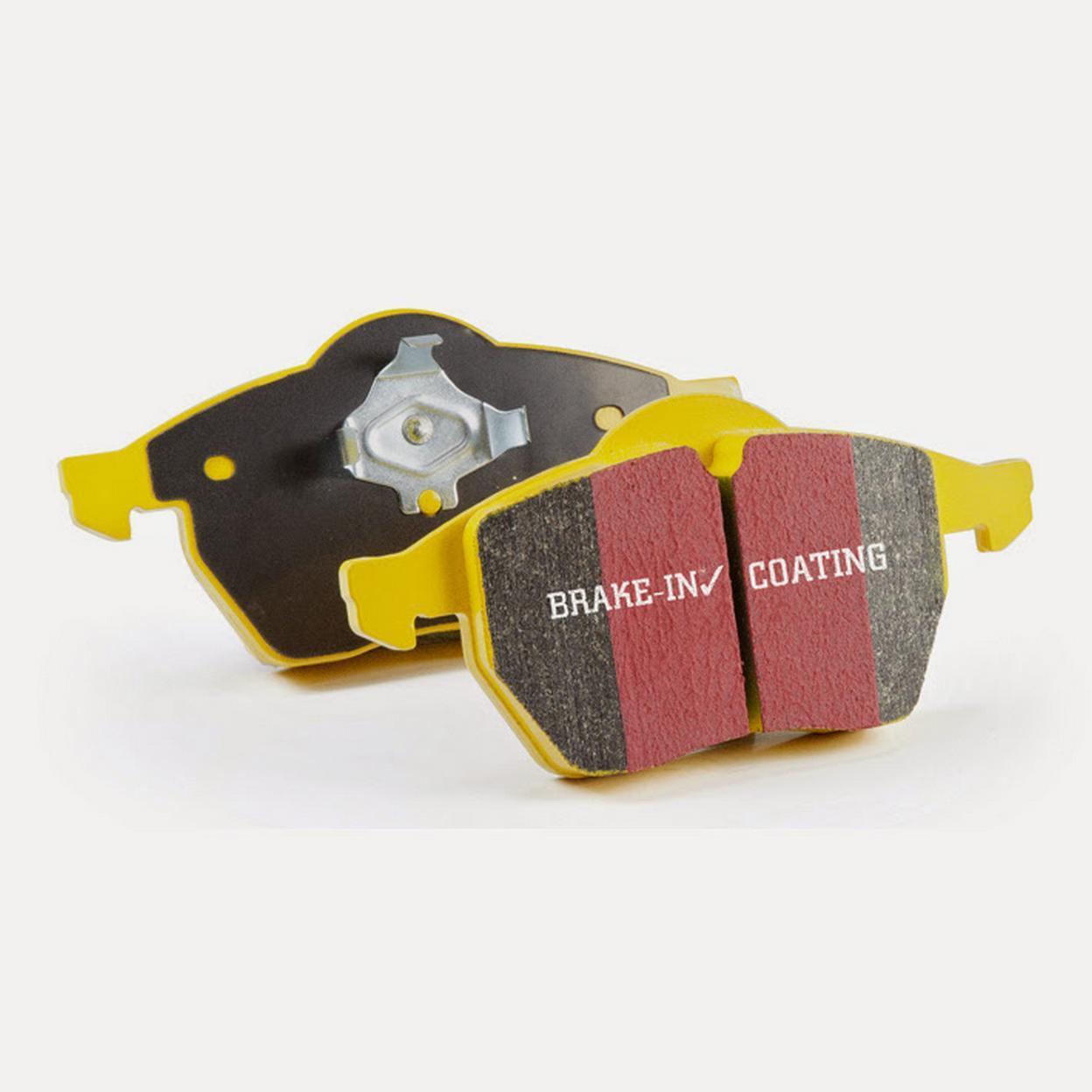EBC Brakes DP41798R Yellowstuff pads are high friction coefficient spirited fron