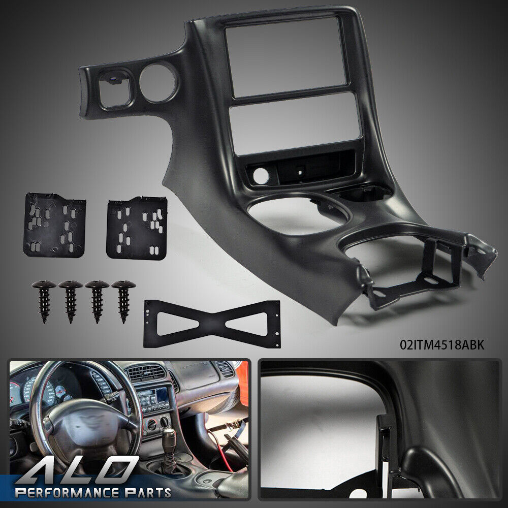 Fit For 97-2004 Chevy Corvette C5 Double Din Dash Installation Kit Replacement 