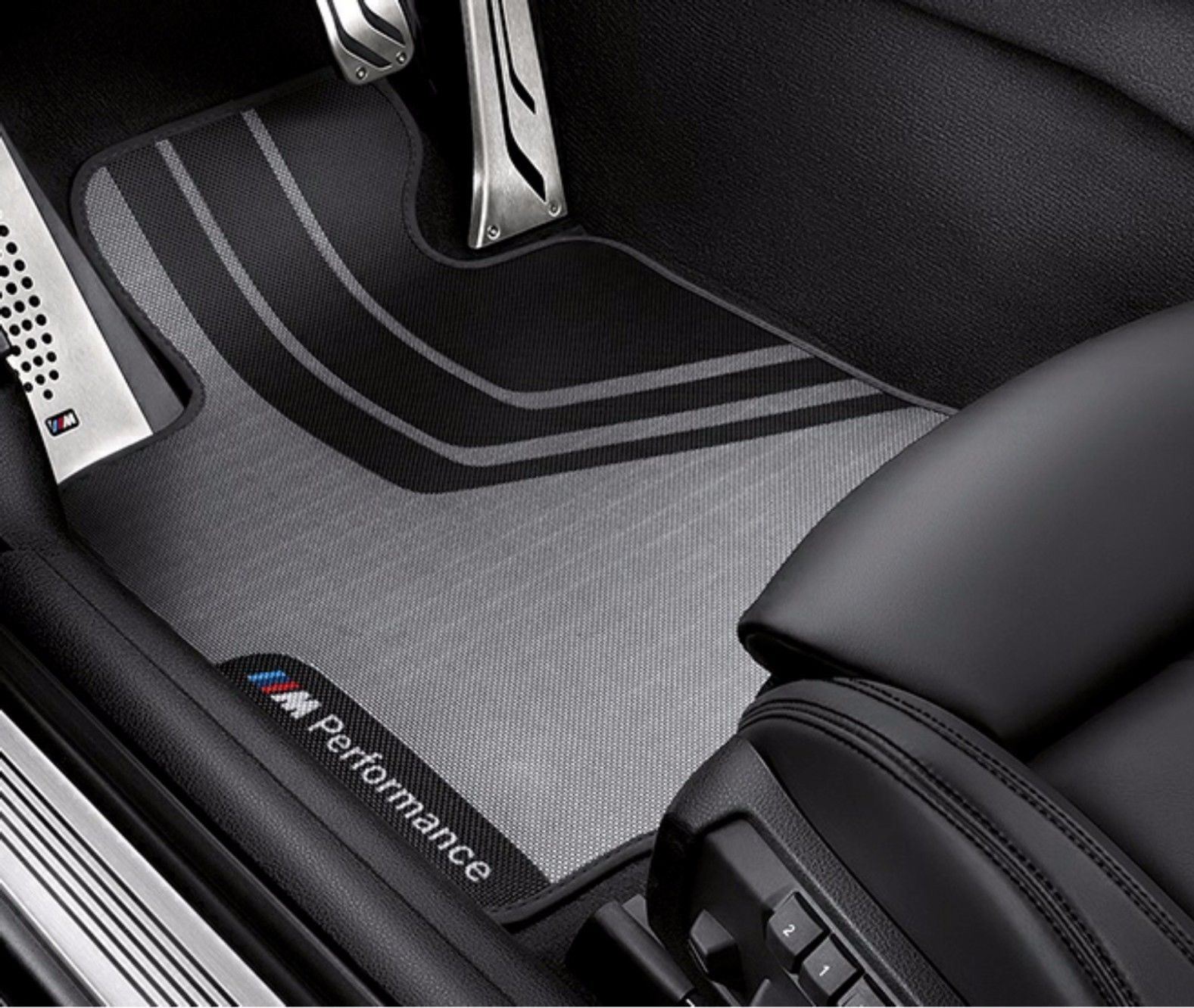 BMW M4 Performance Floor Mats 4 Series F32 F33 F82 2013-2017 Front Set OEM