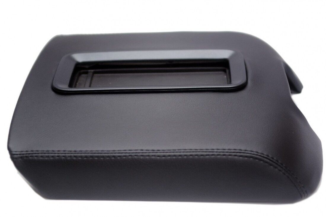 Fits 16-19 Chevrolet Tahoe Faux Leather Console Armrest Cover Black