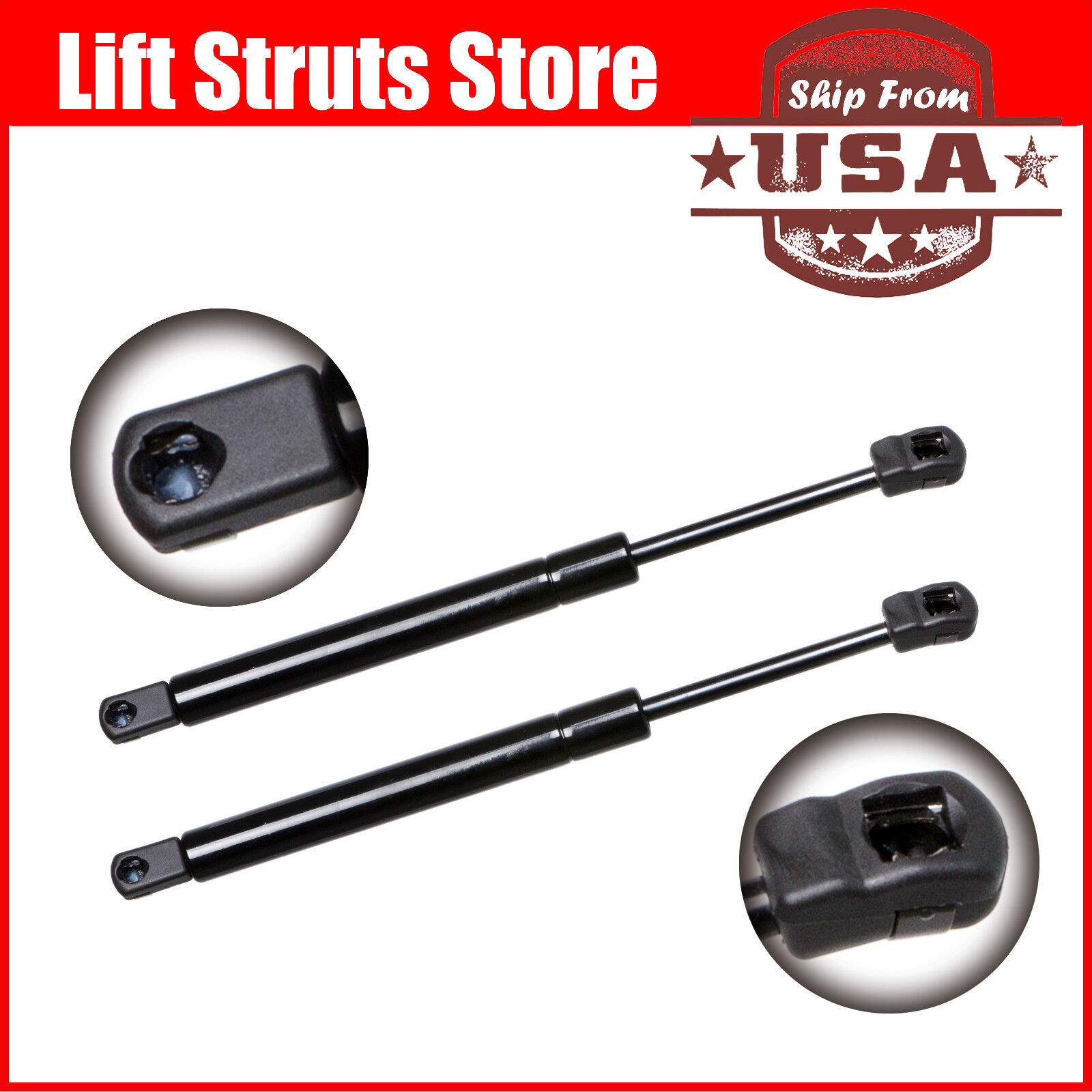 2Qty Front Hood Shock Spring Lift Support For Mercury Grand Marquis 1998-2005