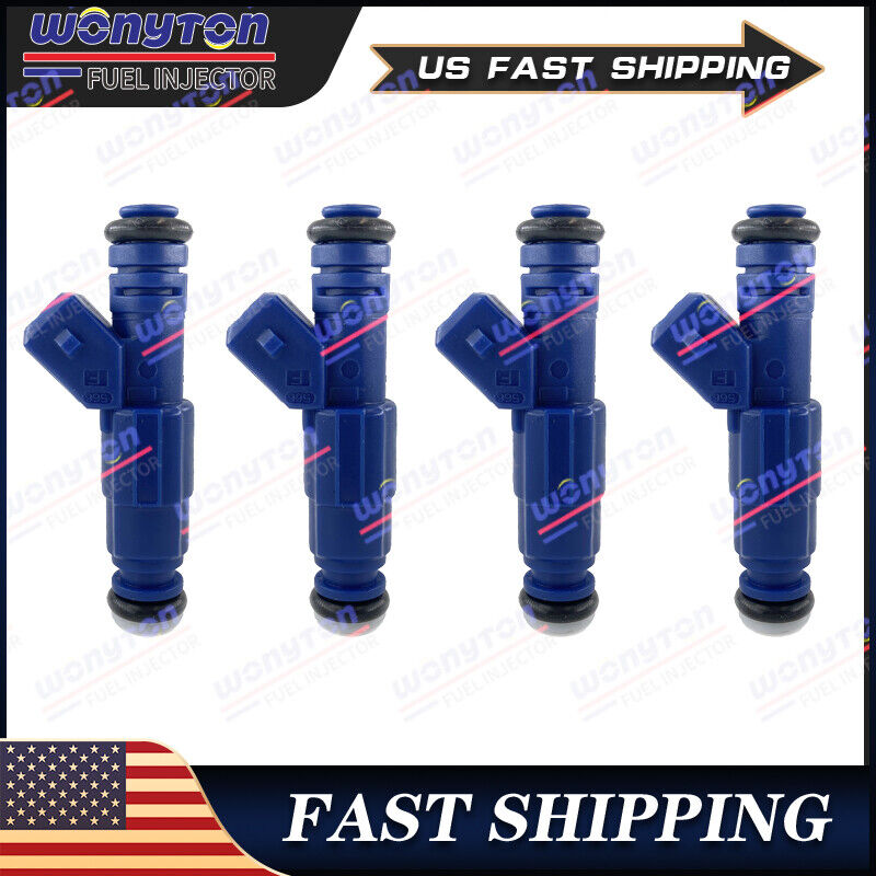 4X Fuel Injectors For 1987-93 Ford Mustang 2.3L L4 Upgrade 0280155885 16lbs