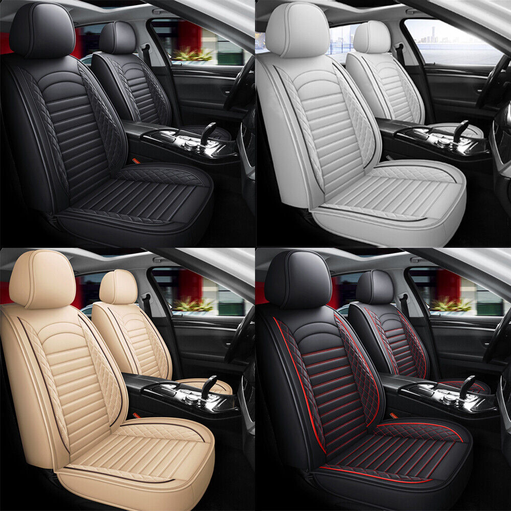 For Acura TLX RDX MDX ILX TSX Leather Car Seat Cover Full Set 2/5 Seat Protector