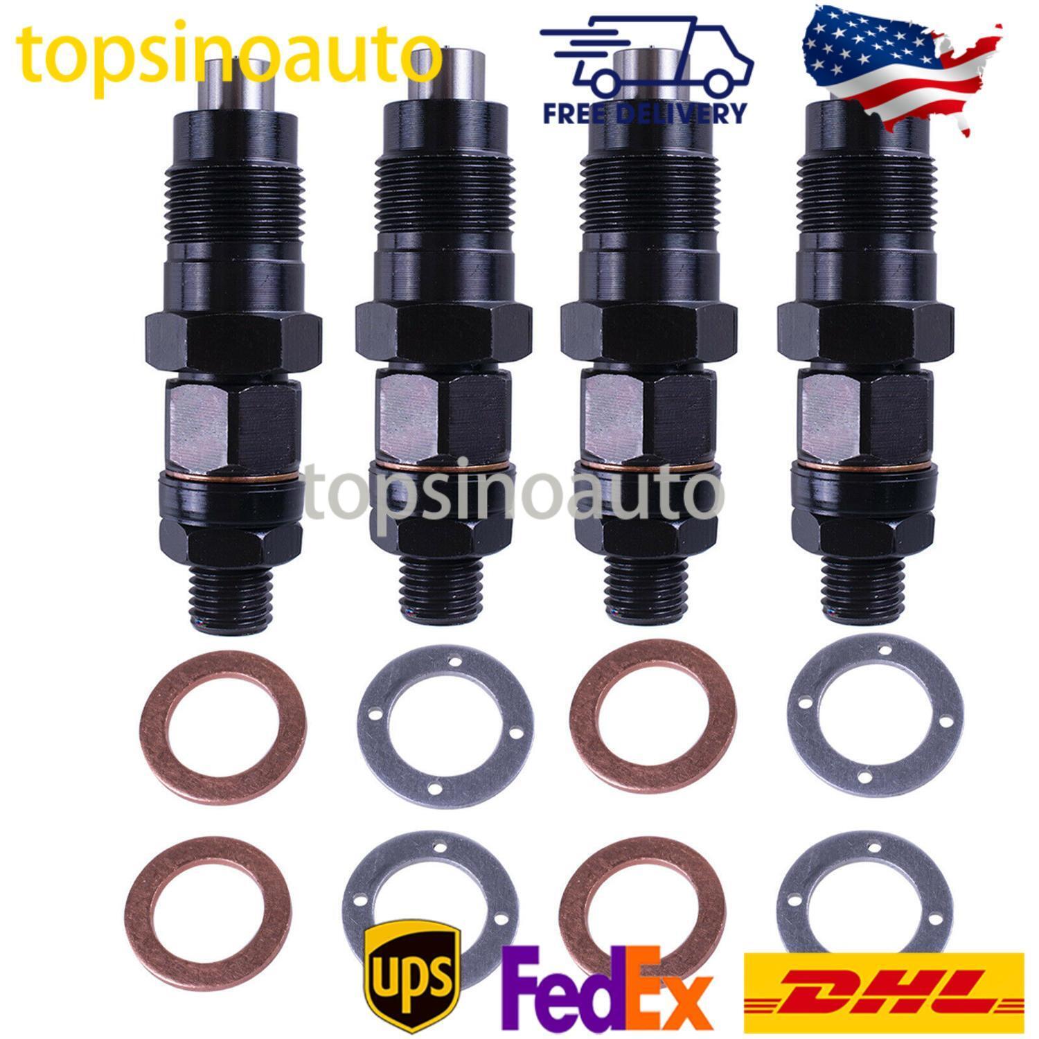 New 4Pcs Fuel Injectors 105078-0111 For Mazda Bravo WLT Ford Courier 2.5L WL-T