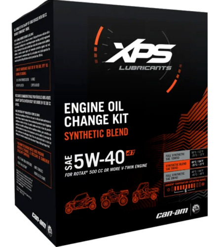 Can-Am OEM 5W-40 XPS Synthetic Blend Oil Change Kit BRP 9779258 **NEW IN BOX**
