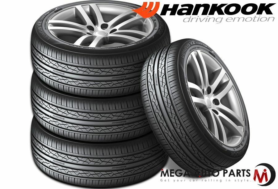 4 Hankook Ventus V2 Concept2 H457 205/50R16 87V All Season Performance M+S Tires