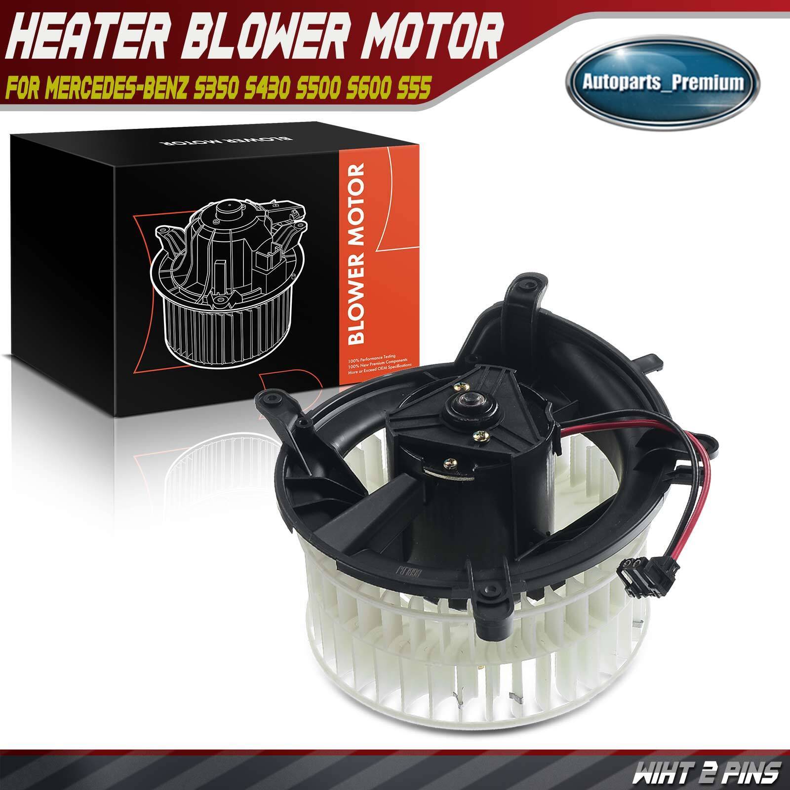 AC Heater Blower Motor for Mercedes-Benz S350 S430 S500 S600 S55 S65 AMG CL500