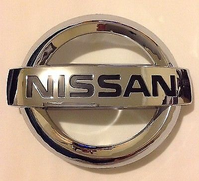 2013-2018 Nissan Altima Murano Rogue & Maxima Front Grill Chrome Emblems New OEM