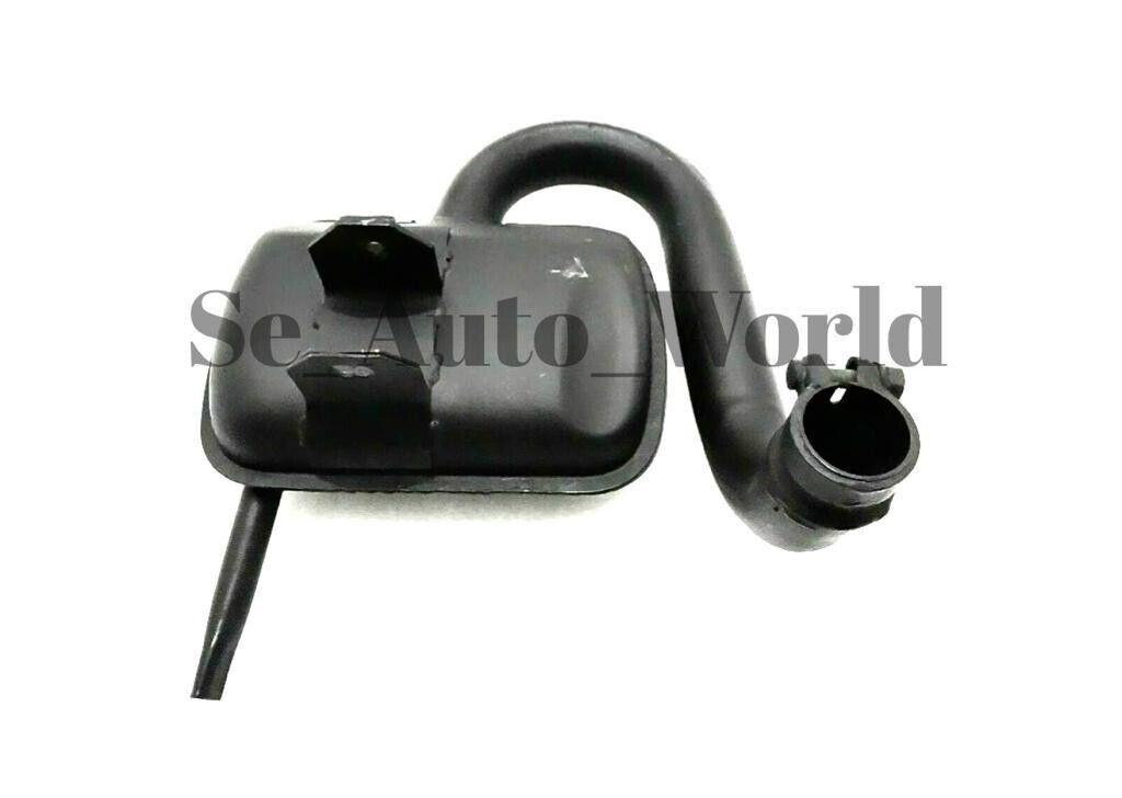 FIT FOR VESPA STANDARD EXHAUST PX 125CC/150CC PIAGGIO STAMPED@LS SILENCER BLACK