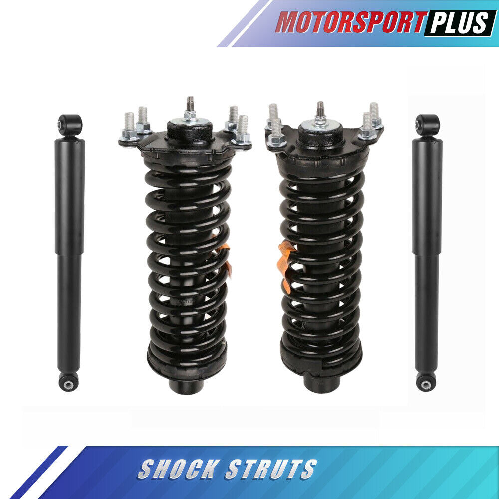 4X Left Right Front Strut & Rear Shock For 02-12 Jeep Liberty 07-11 Dodge Nitro