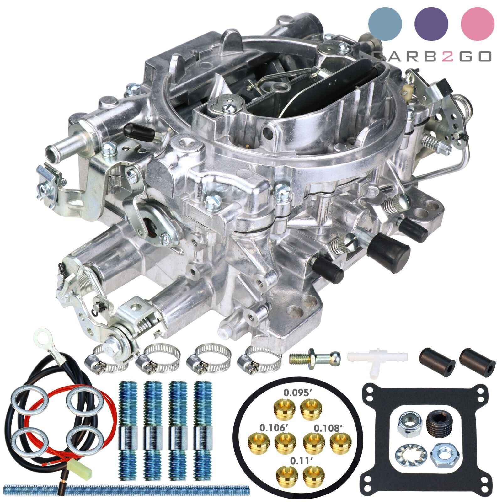 Brand New 1405 Performer Series Carburetor 4BBL 600CFM Manual Choke