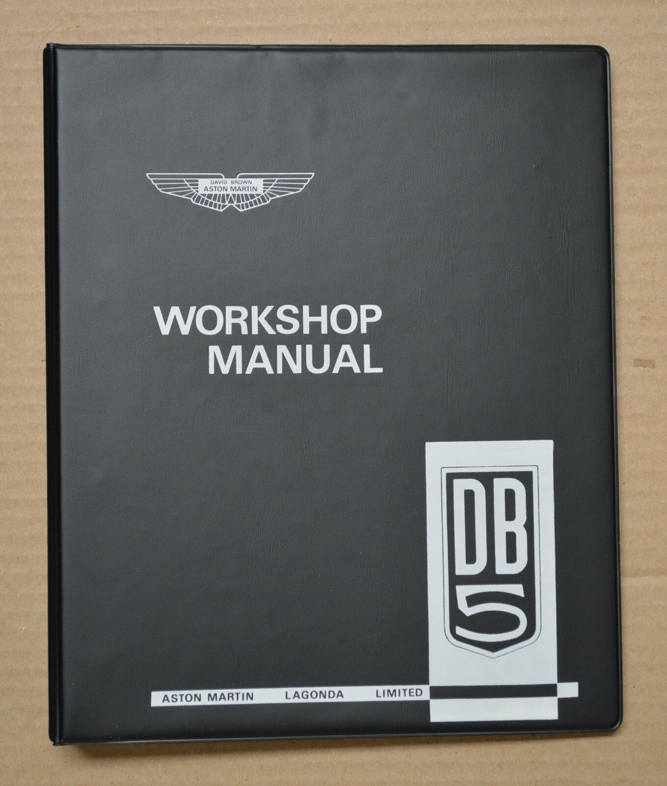 ASTON MARTIN DB5 WORKSHOP MANUAL FACTORY ISSUE BRAND NEW