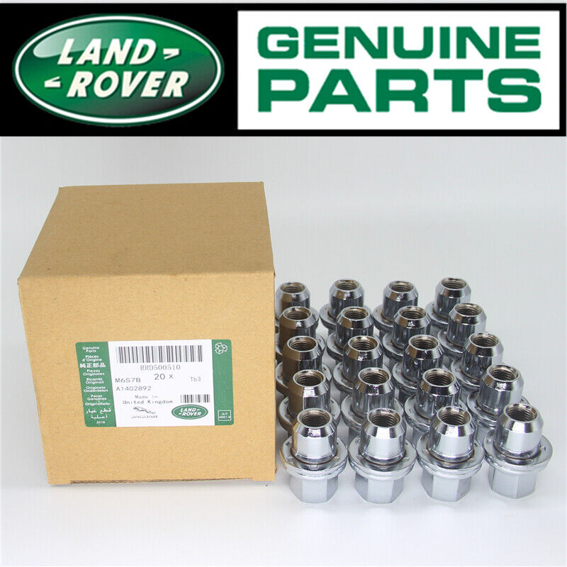 Set of 20PCS Chrome Lug Nuts for Land Rover LR4 Range Rover Sport 5.0L