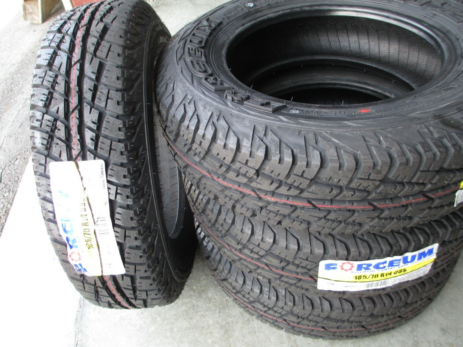 4 New 185/70R14 Inch Forceum ATZ-R All Terrain Tires 1857014 70 14 R14 70R 500AA