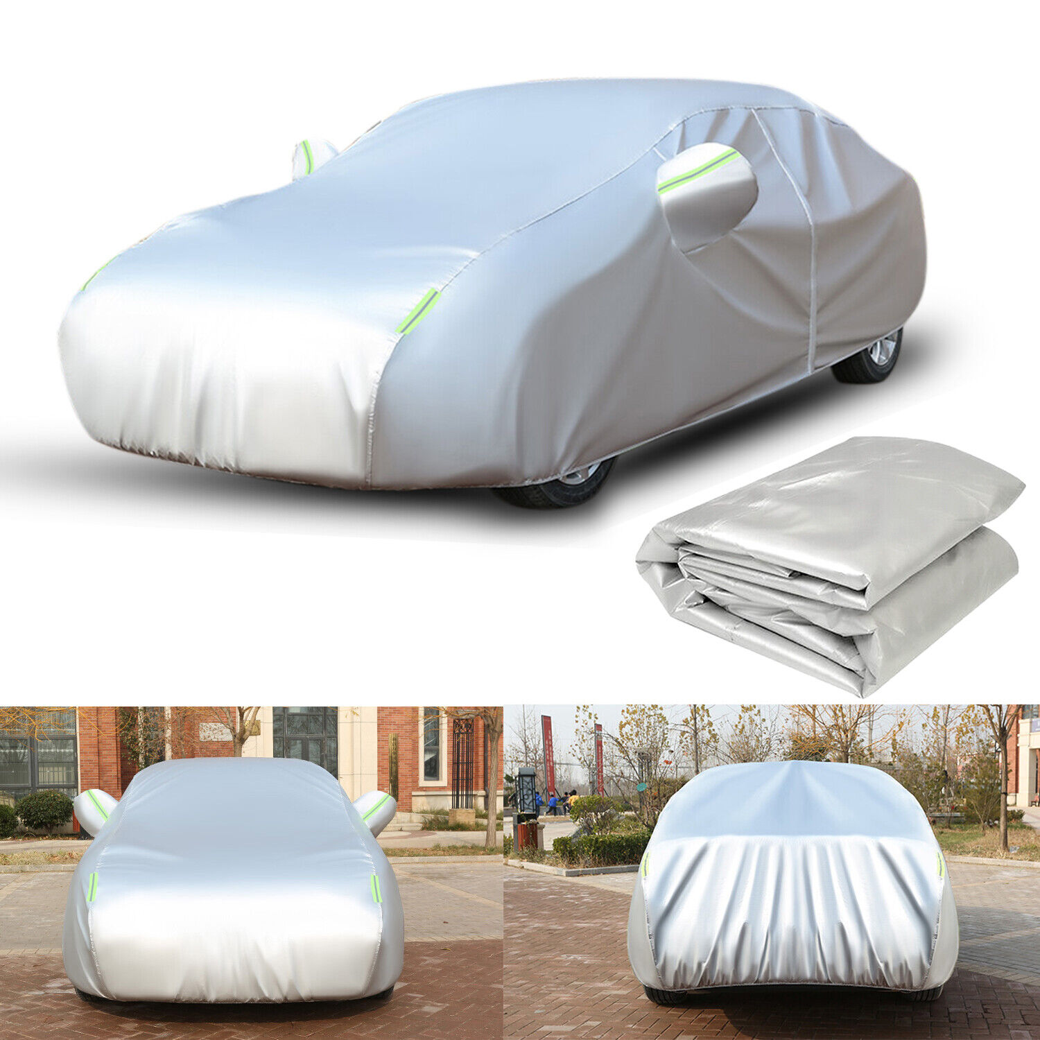 For Toyota Corolla Full Car Cover Outdoor Sun UV Protection Dust Rain Resistant