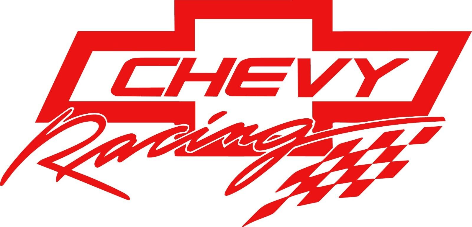 CHEVY RACING DECAL-YOU GET 2 OF THEM 6\