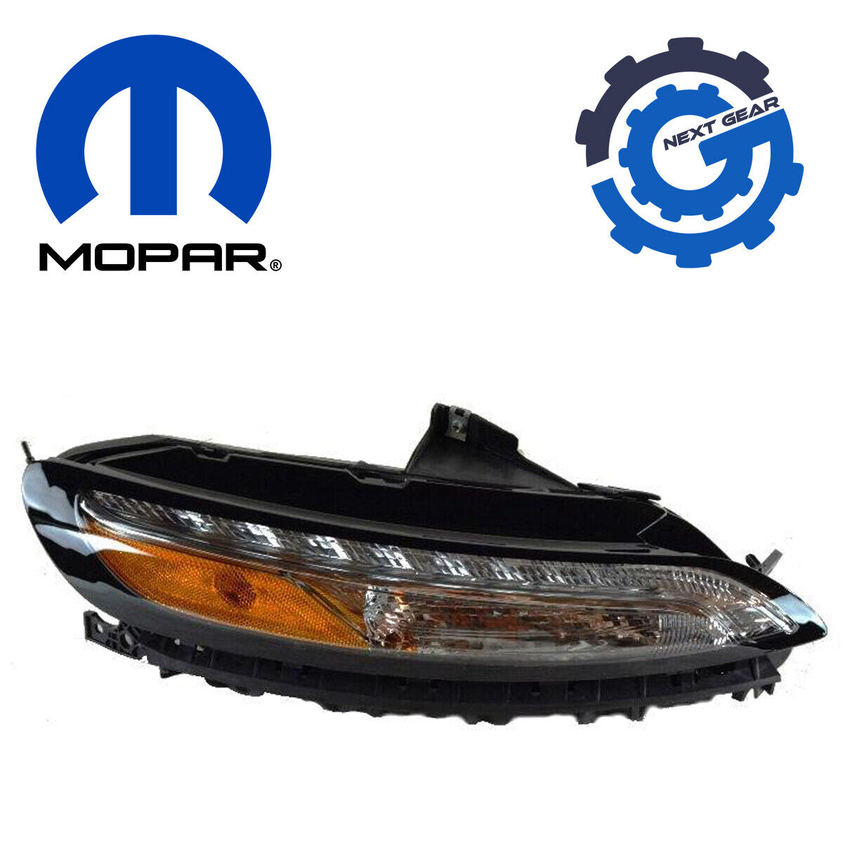 New OEM Mopar Running Lights Headlight RH For 2014-2018 Jeep Cherokee 68157102AQ