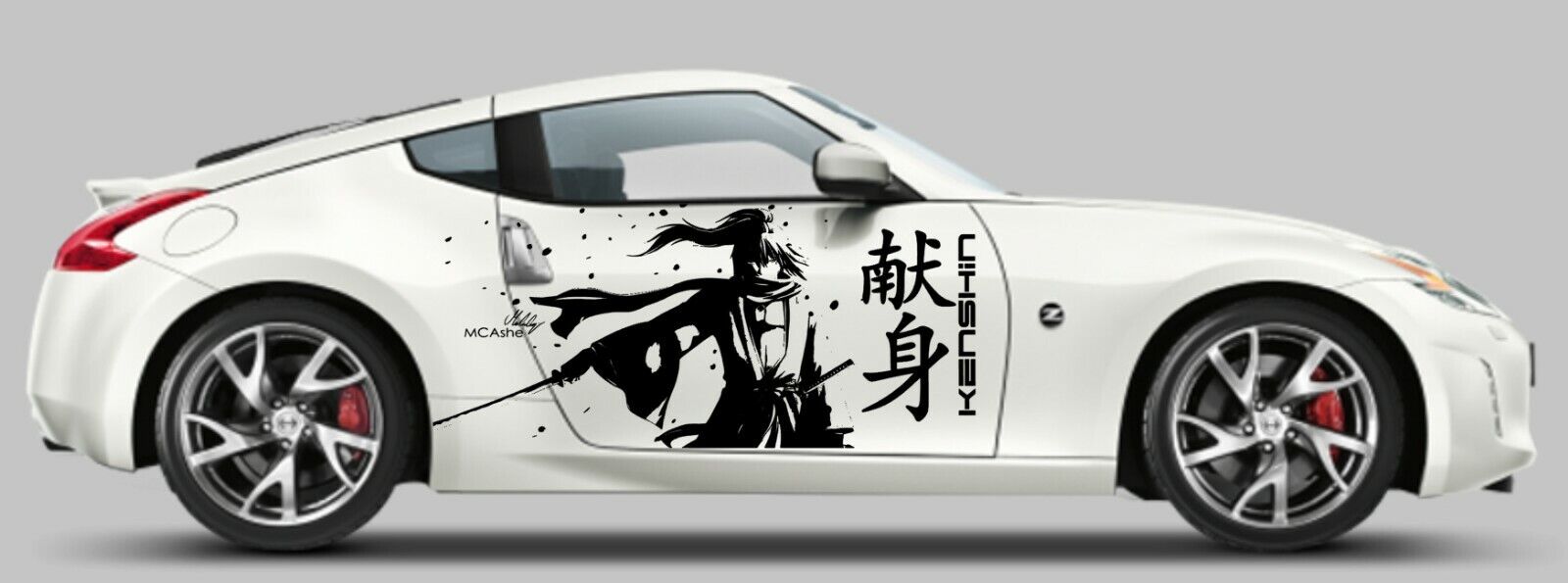 Car livery Anime decal side door kenshin universal d