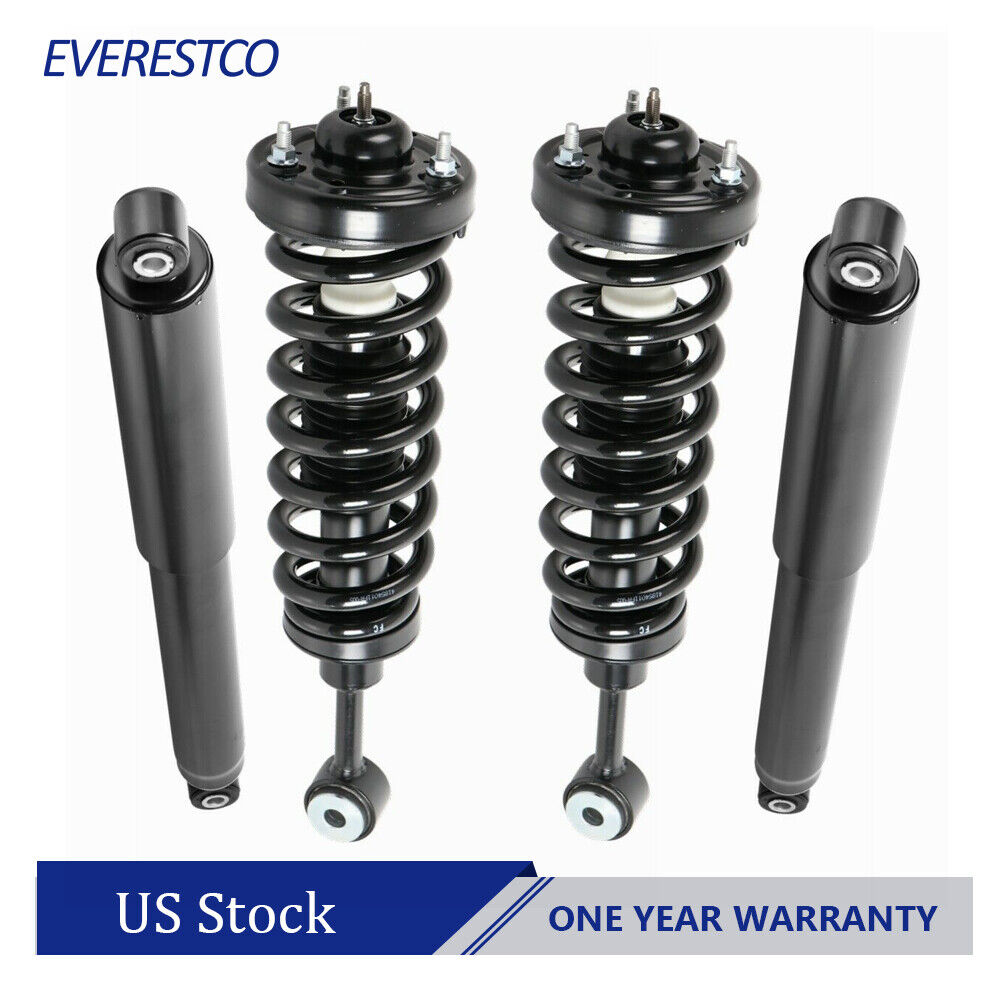 4x Complete Struts For 04-08 Ford F150 06-08 Lincoln Mark LT 4WD Front+Rear