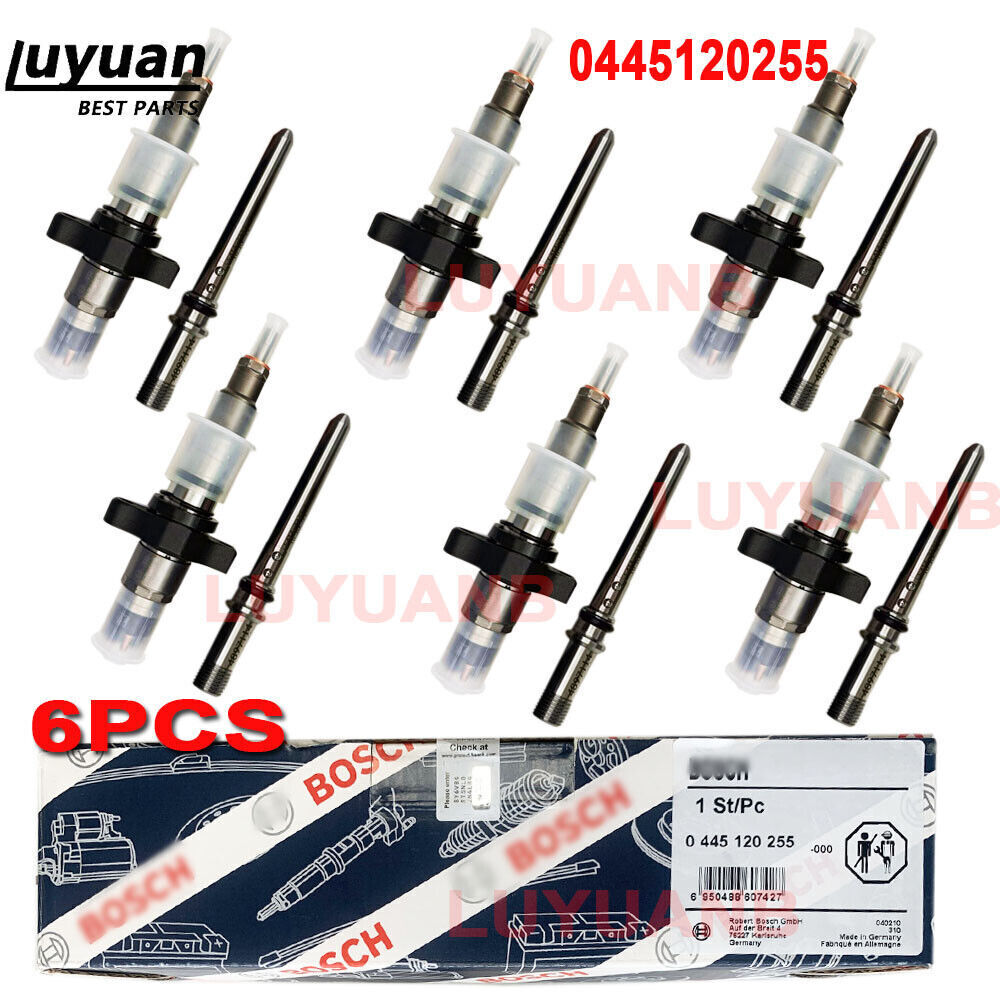 6X Fuel Injector Fits For 03-04 Dodge Ram2500 3500  5.9L Bosch 0445120255