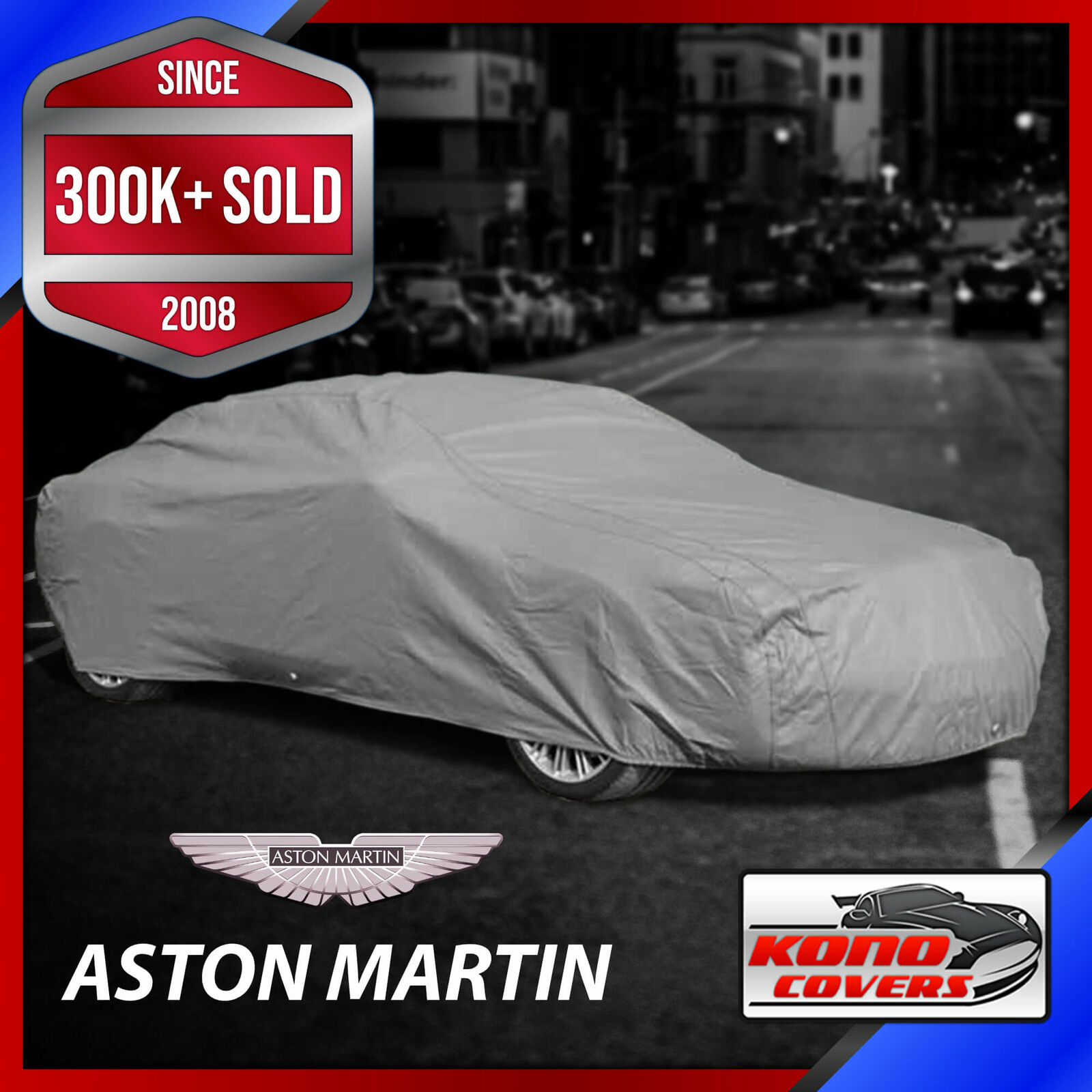 ASTON MARTIN  [OUTDOOR] CAR COVER ✅Weatherproof ✅Full Warranty ✅CUSTOM✅FIT