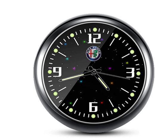 Dashboard Car Clock Air Clip Interior Accessories for Alfa Romeo 147 156 159
