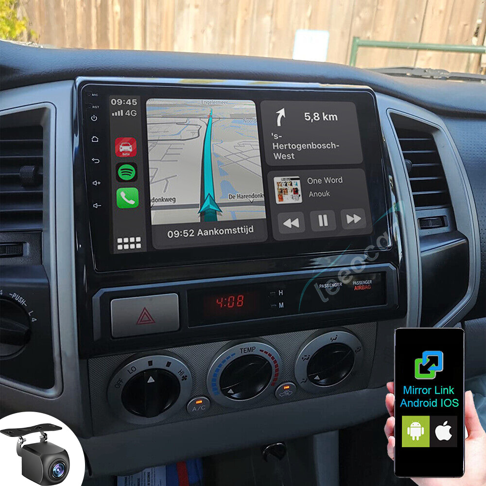 9'' Android 13 For Toyota Tacoma 2005-2013 Carplay Car Radio Stereo GPS Navi