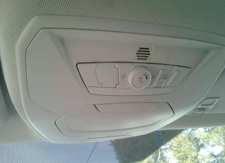 2012-2018 Ford Focus Overhead Roof Console Gray