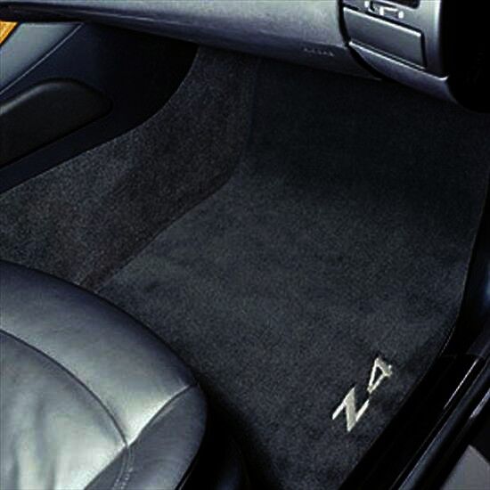 BMW OEM Black Carpet Floor Mats 2002-2008 Z4 2.5i 3.0si Roadster 82110152598