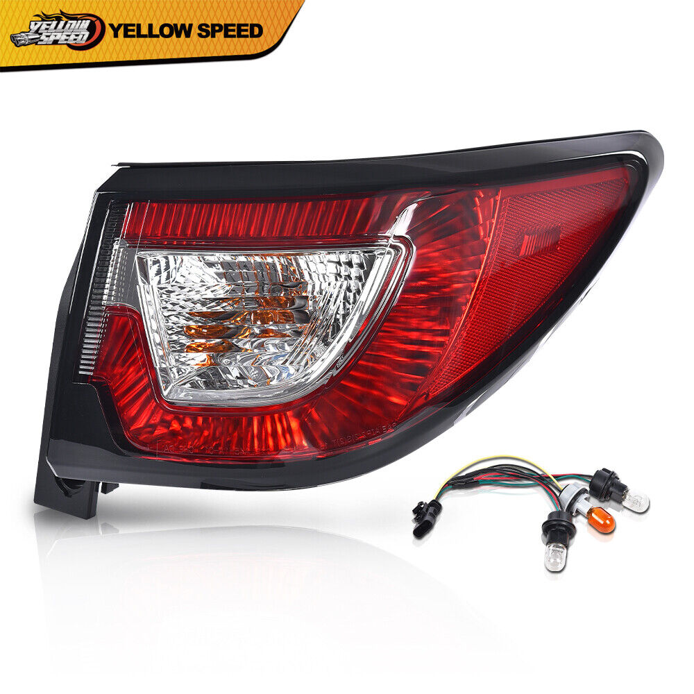 Tail Light Fit For 13-16 Chevrolet Traverse Passenger Side Outer Body Mounted