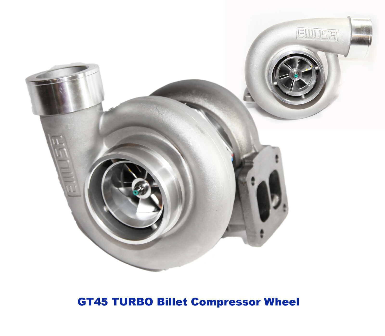 EMUSA GT45 BILLET WHEEL Turbo 600HP+ Boost Universal T4/T66 3.5